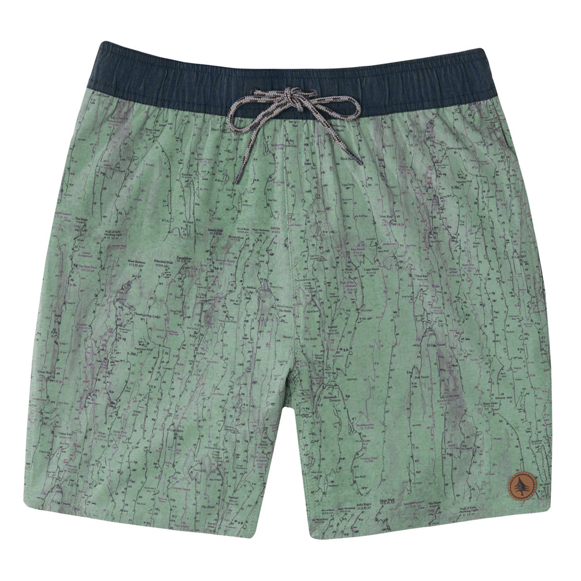 HIPPYTREE Boardshort EL CAP Tronc sage