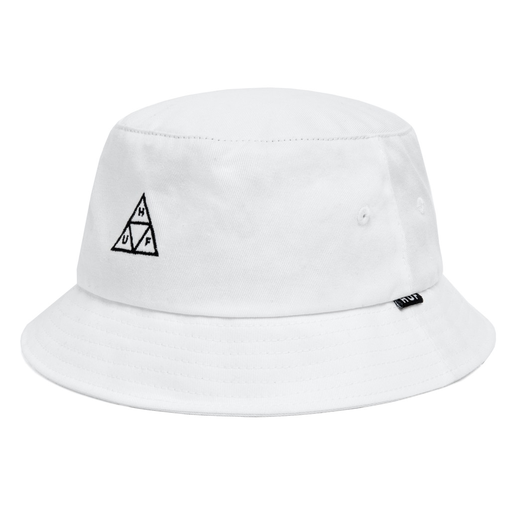 HUF Essentials Triple Triangle Bucket - white