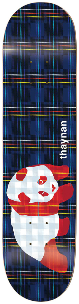 Enjoi Skateboard Deck Costa Plaid Panda R7 SAP 8,25