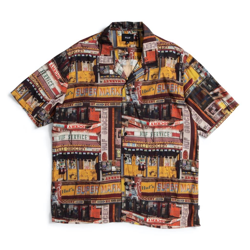 HUF Corner Store Resort Shirt - multi