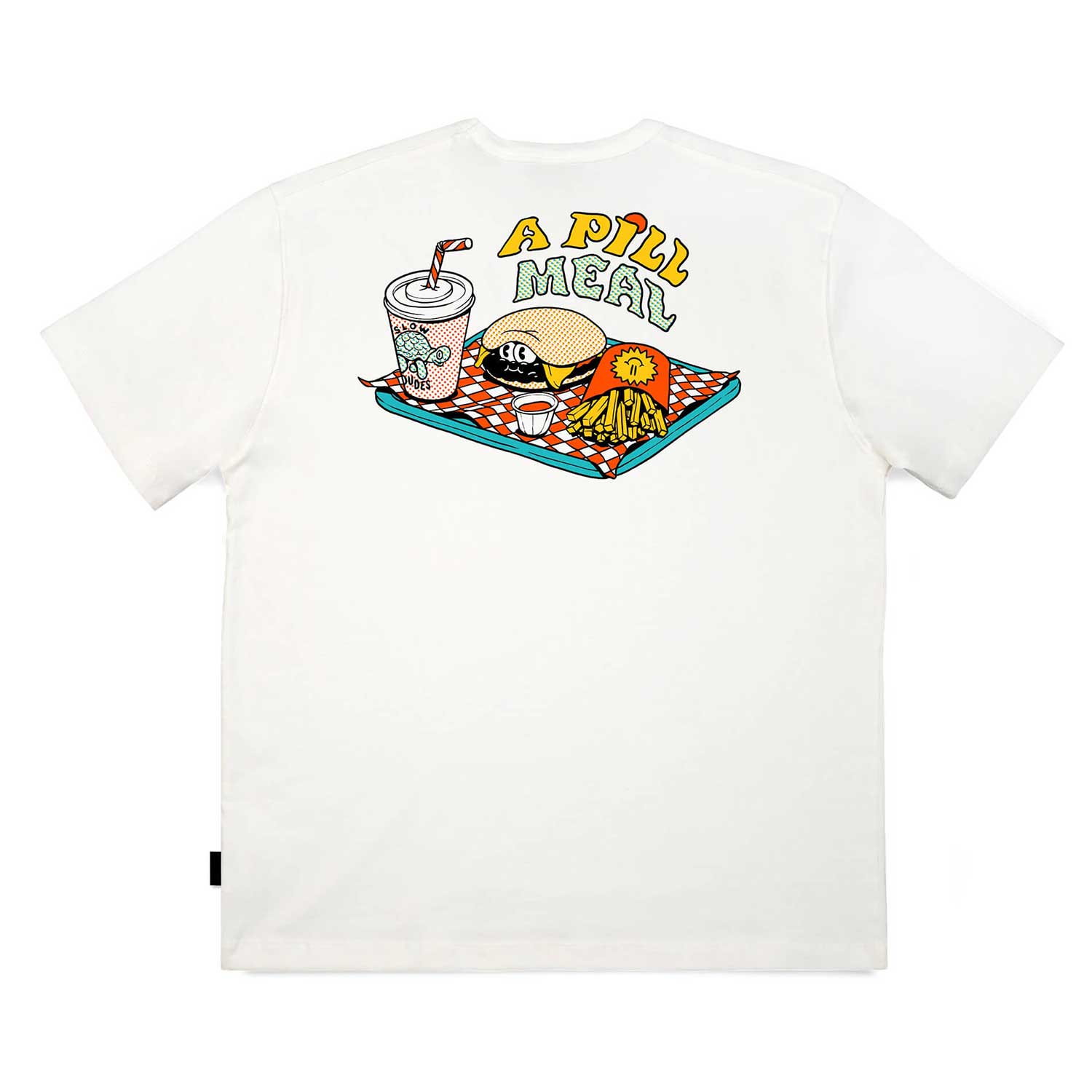 The Dudes A Pill Meal Premium T-Shirt - off-white XXXL