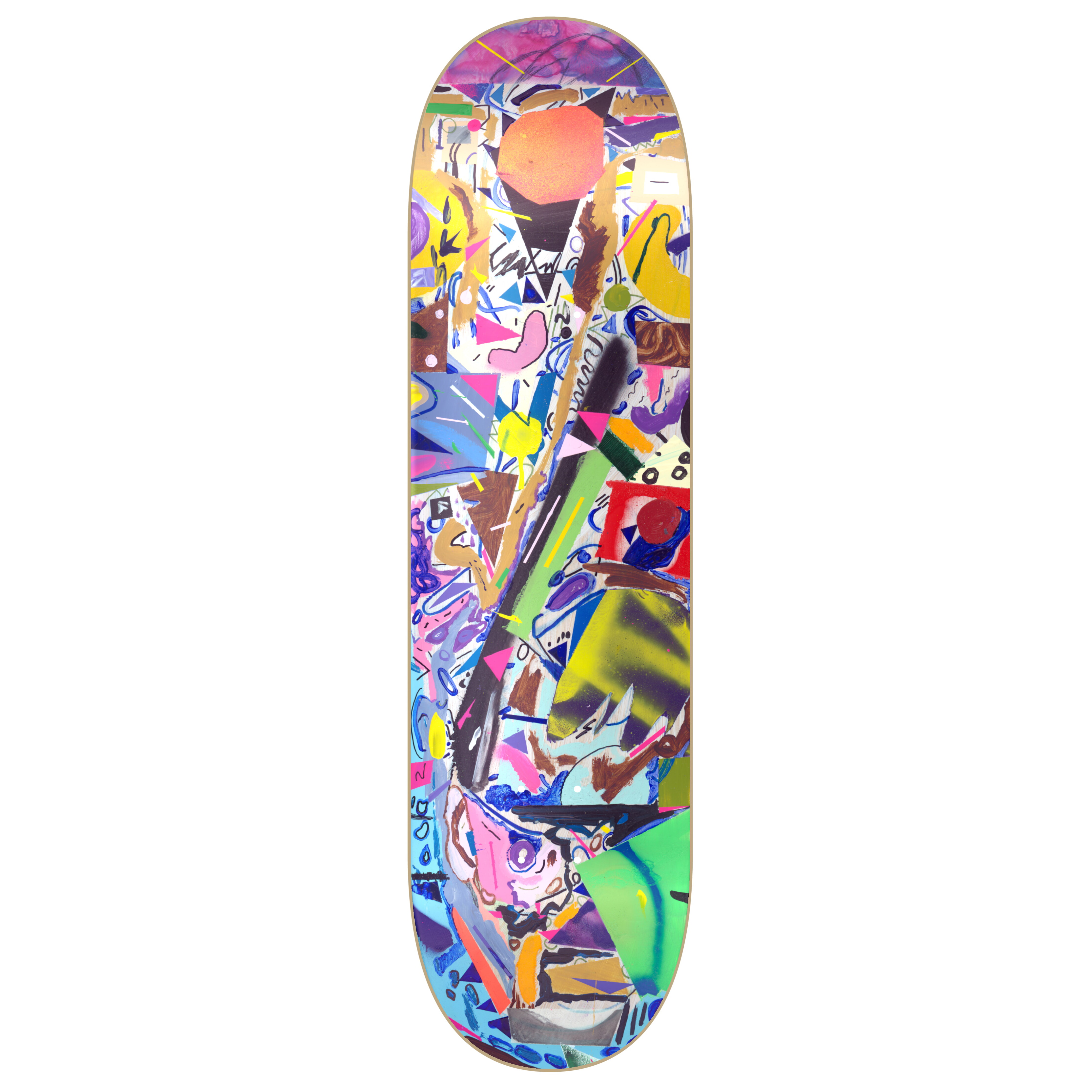 Curare Juan Pablo Villacura Art Print #1 LTD Skateboard Deck