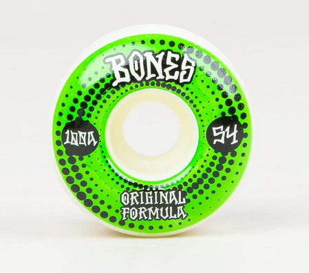 Bones Wheels Skateboard Rollen 100s OG#5 Wide 100A V4 54mm