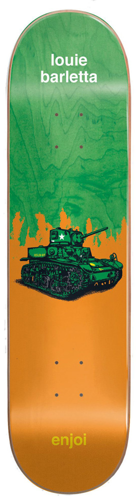 Enjoi Skateboard Deck Barletta Auto Zone R7 8.25