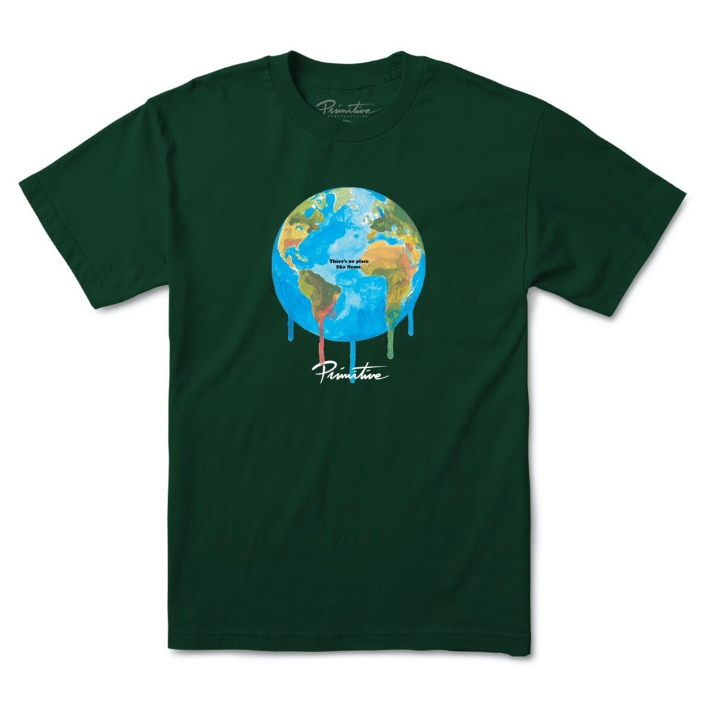 Primitive Home T-Shirt - forest green