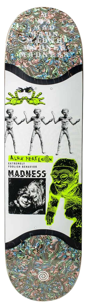 Madness Skateboard Deck Perelson Delusion R7 Slick SAP 8,38