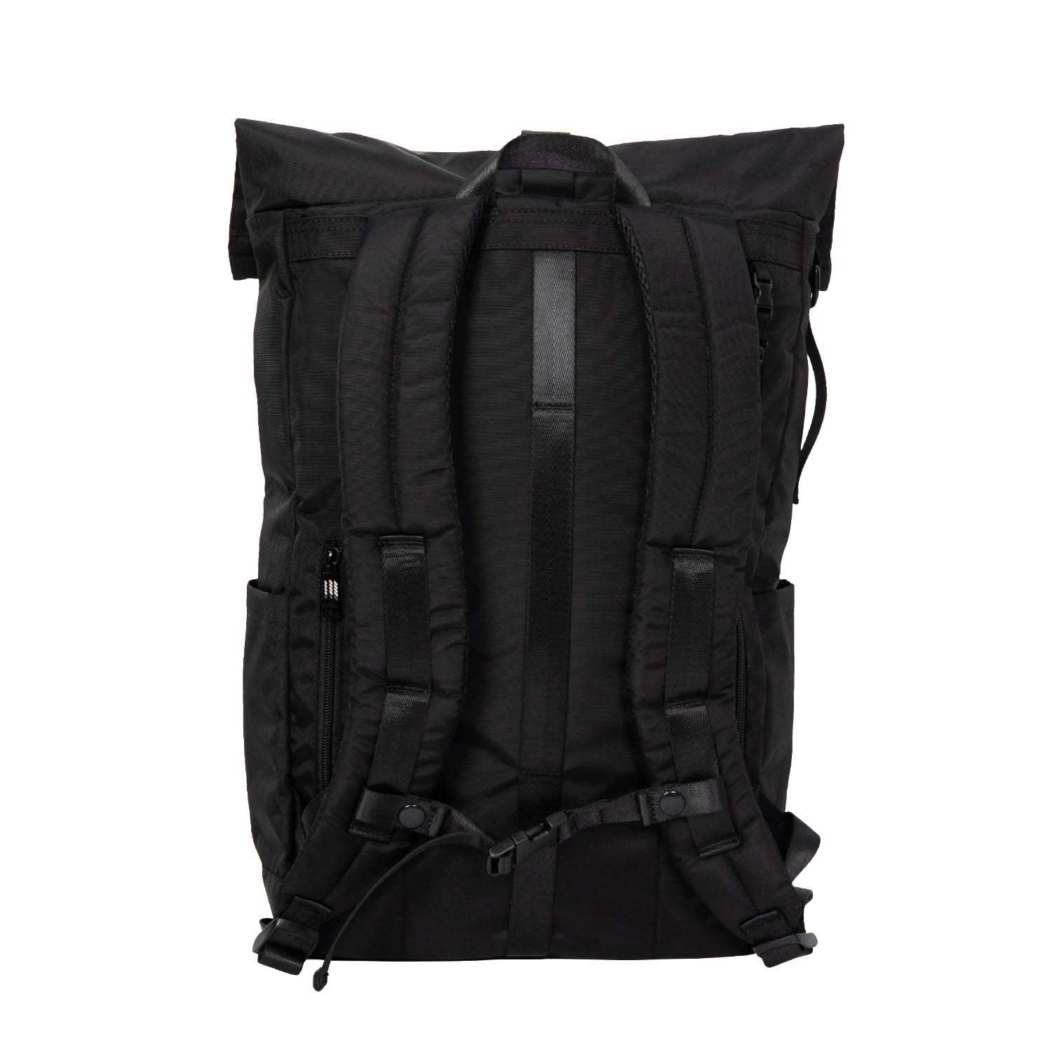 Doughnut Jetpack Go Wild Series Rolltop Rucksack - black x brown