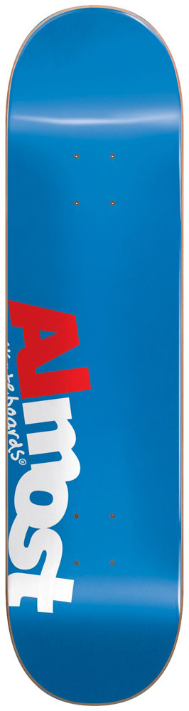 Almost Skateboard Deck Team Most 8,25 HYB Blue