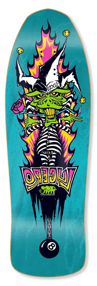 Black-Label Skateboard Deck Lucero 1 2 X Aqua 10