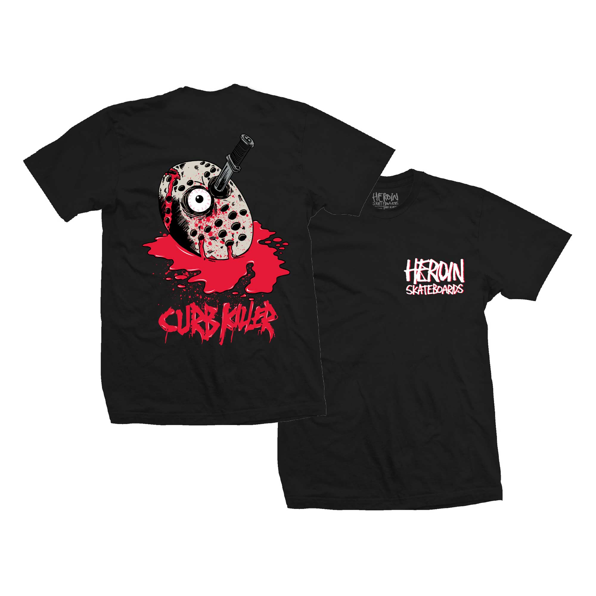 HEROIN T-Shirt CURB KILLER black