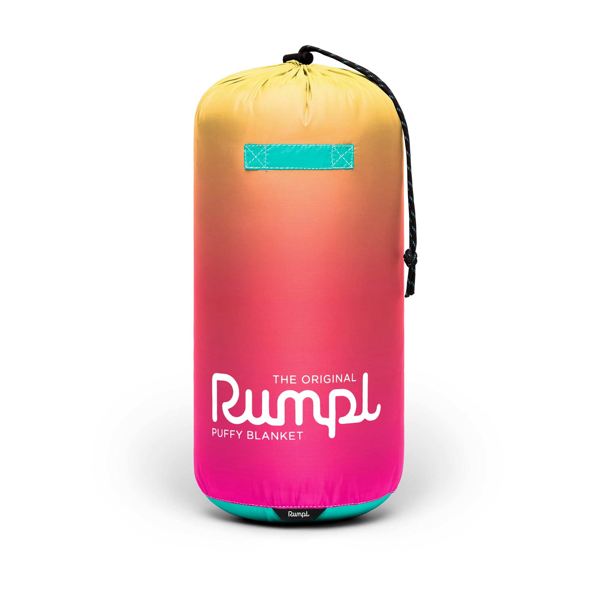 RUMPL Blanket ORIGINAL PUFFY PRINTED / 1 PERS, lemonade fade