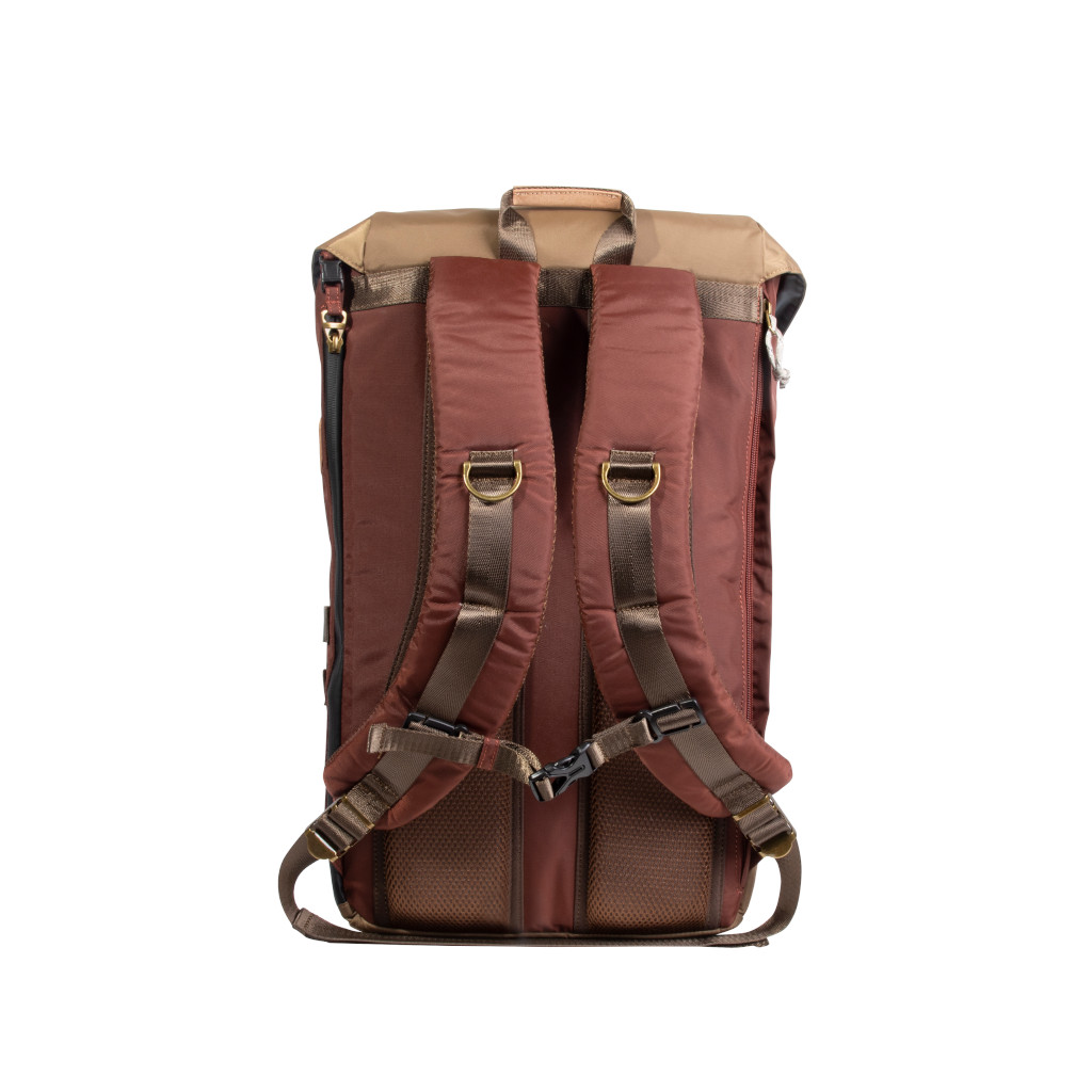 Doughnut Colorado Jungle Series Rucksack - maroon x khaki