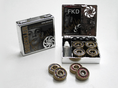 FKD Skateboard ball bearing Sawblade GOLD "Ryan Sheckler" ABEC7