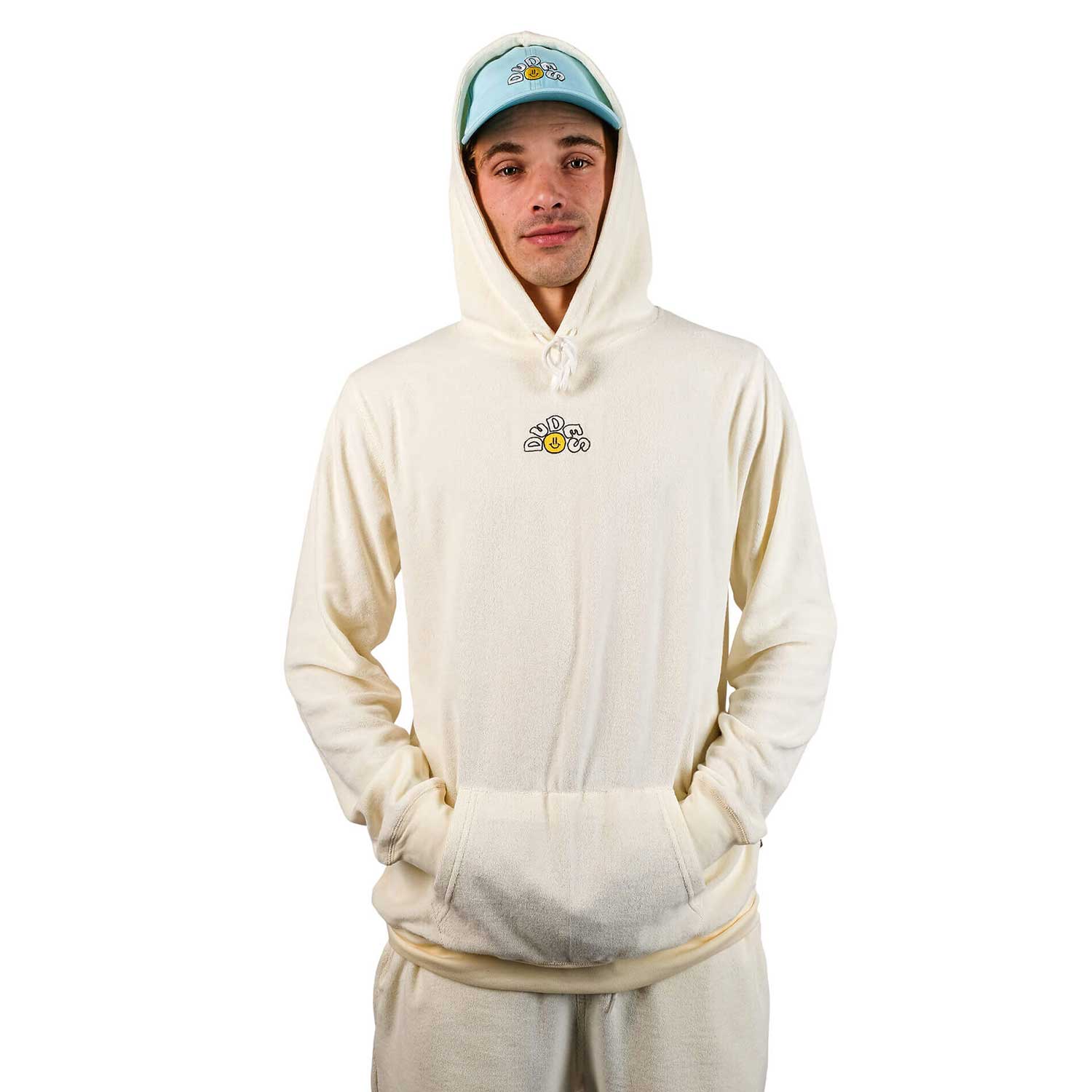 The Dudes Leon Classic Hoodie - vanilla XXXL