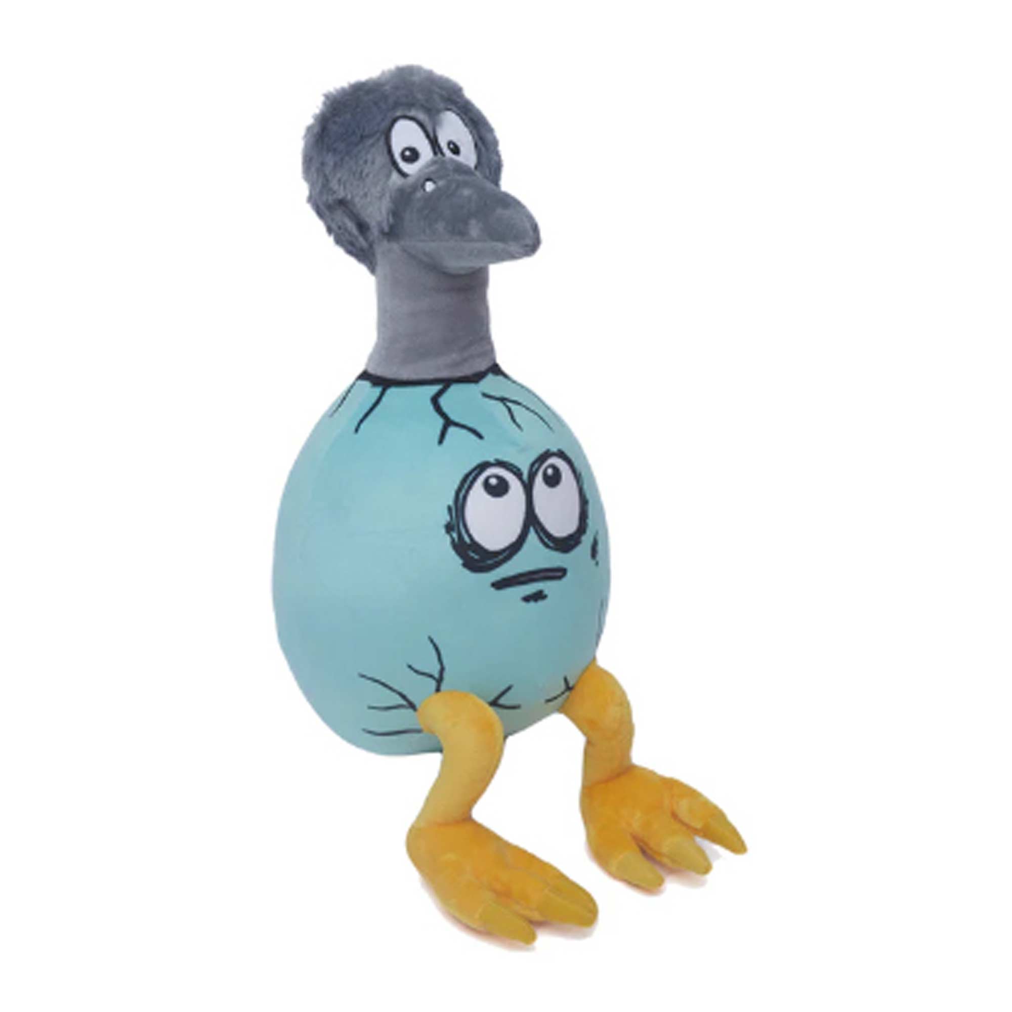 HEROIN Acc. Toy EMU EGG PLUSH, assorted -