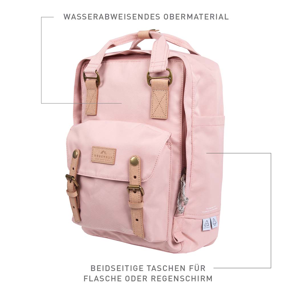 Doughnut Macaroon Reborn Series Rucksack pink