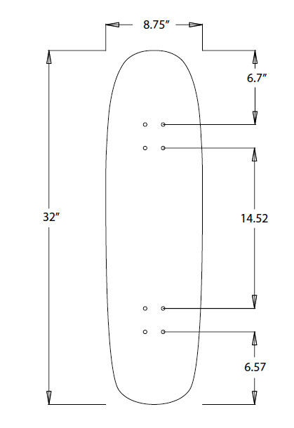 Bold Cruiser Shape 4 - 8.75