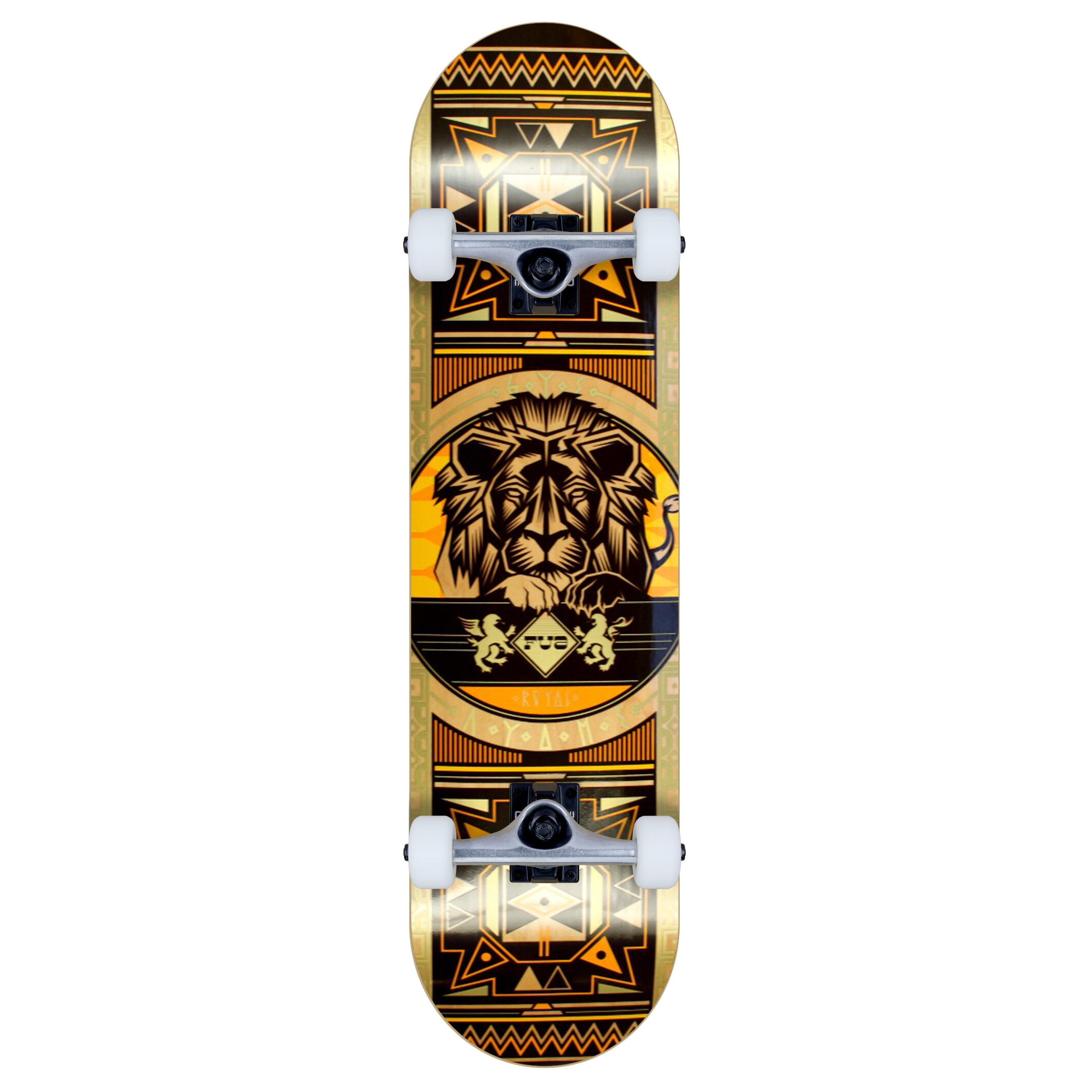 FUA skateboard complet Lion jaune