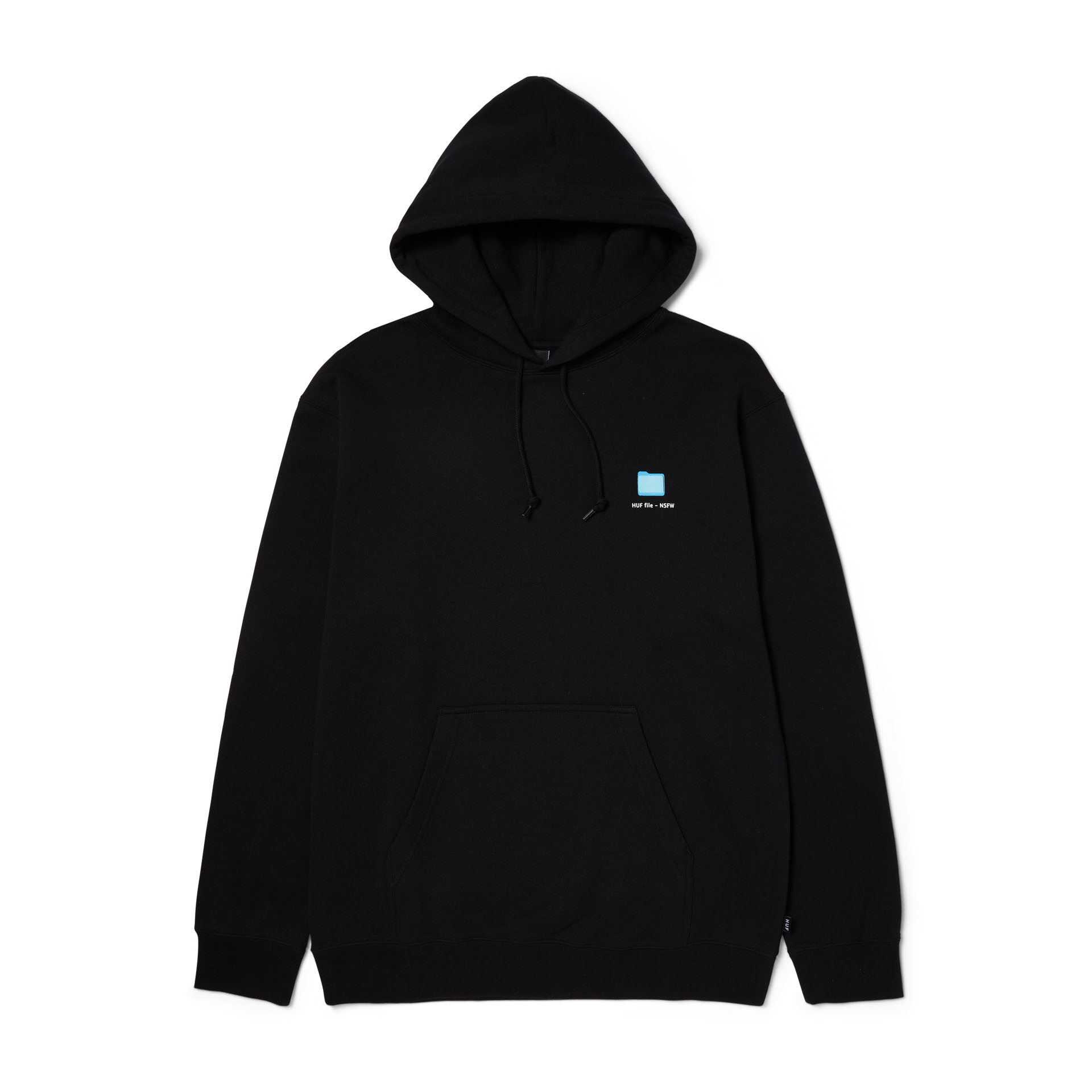 HUF Desktop Hoodie - black XXL