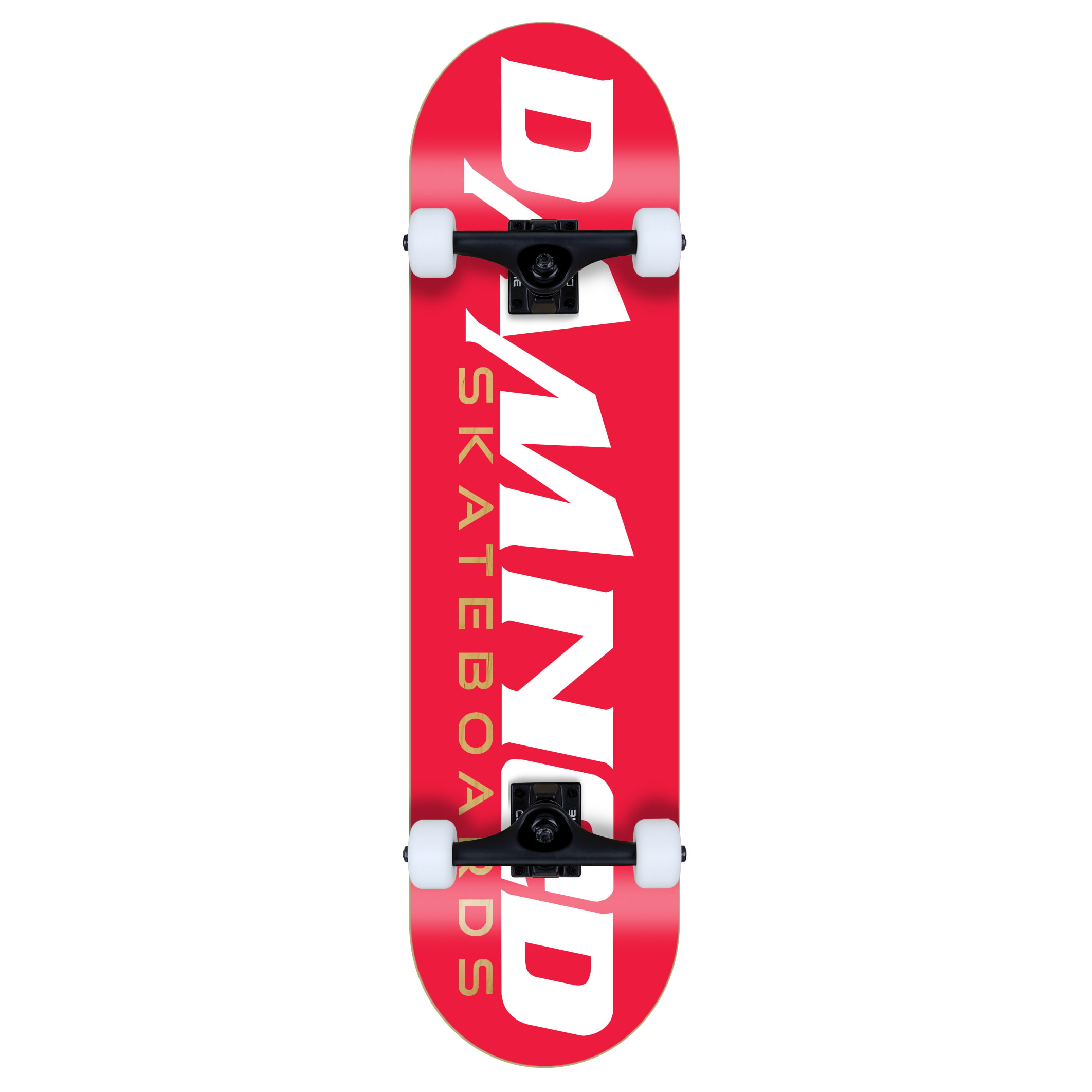 Damned Komplett Skateboard Logo Red 8.37