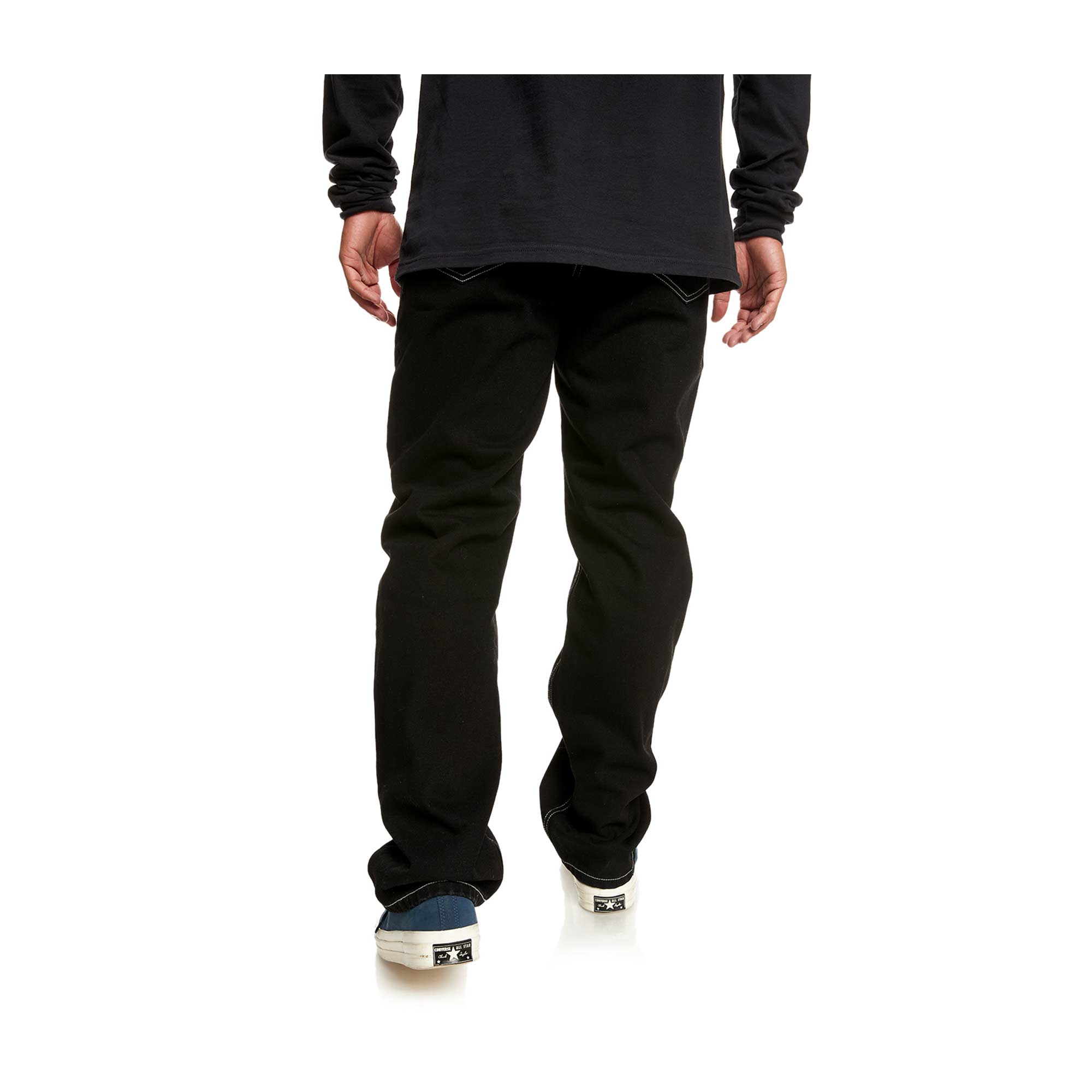 NNSNS Pant BIGFOOT, black denim 22/28