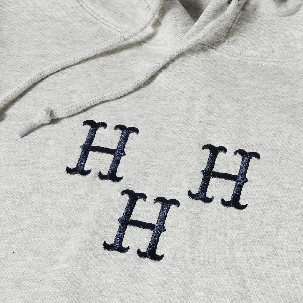 HUF Hat Trick Hoodie - heather grey XXL