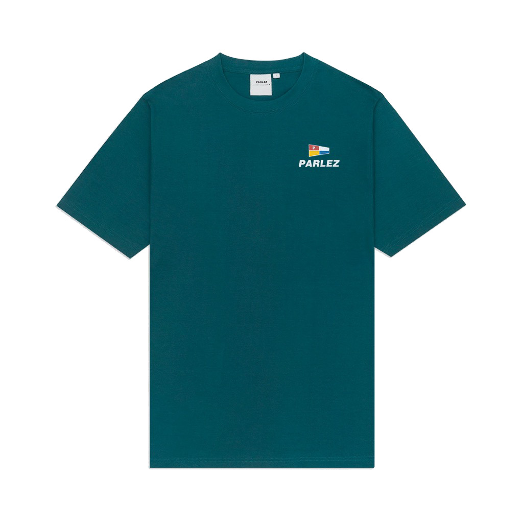 Parlez Tradewinds T-Shirt - dusty teal S