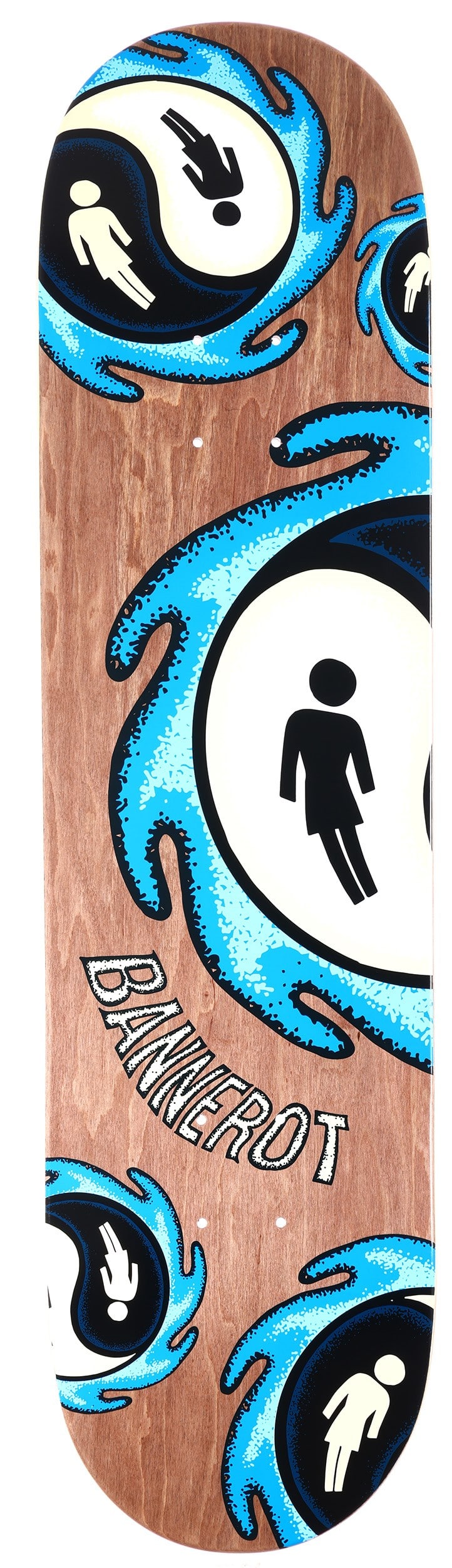 Girl Bannerot Yin Yang Skateboard Deck 8.25