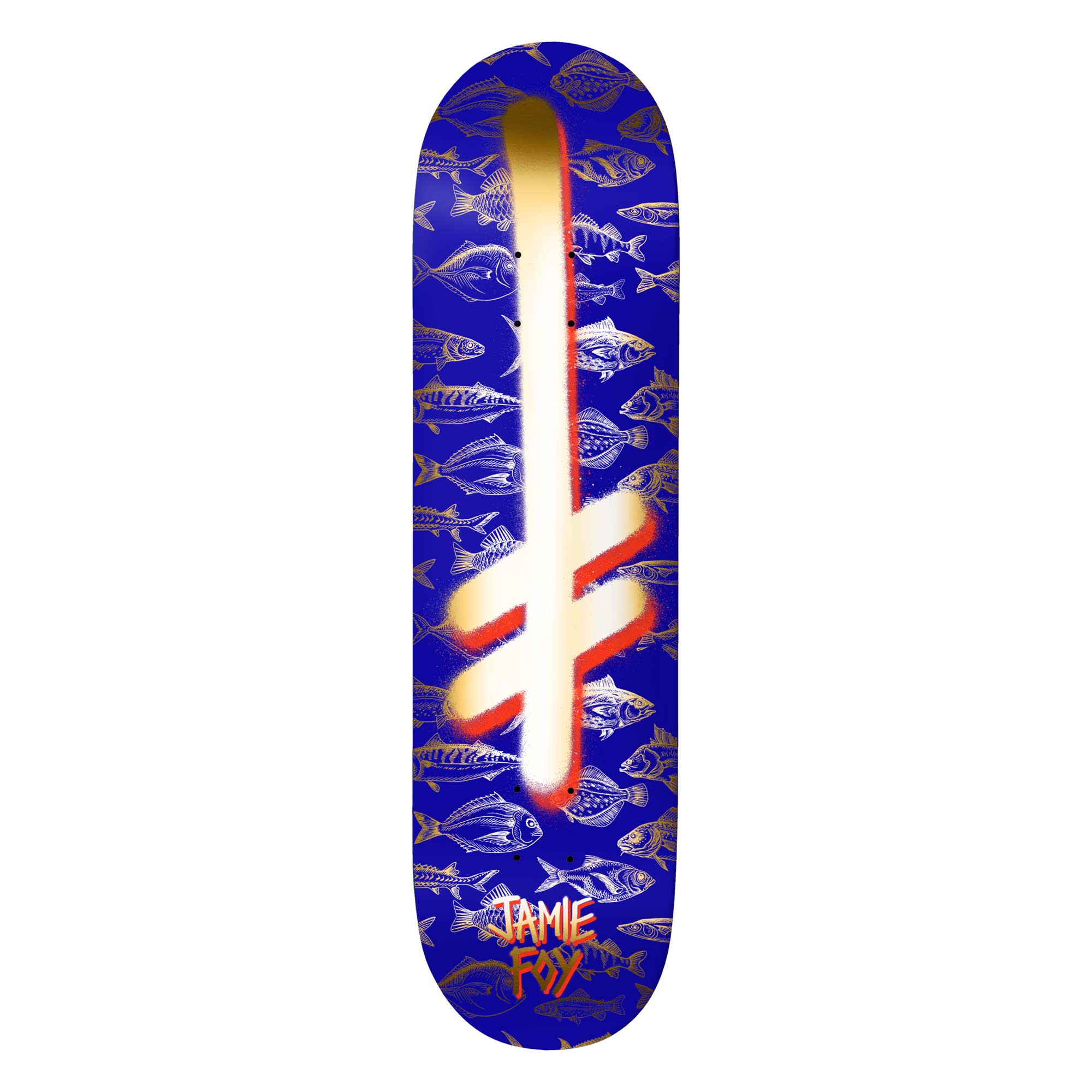 DEATHWISH Deck GANG LOGO FISHES 8.0