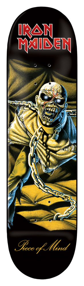 Zero Skateboard Deck x Iron Maiden Piece Of Mind R7 8 375