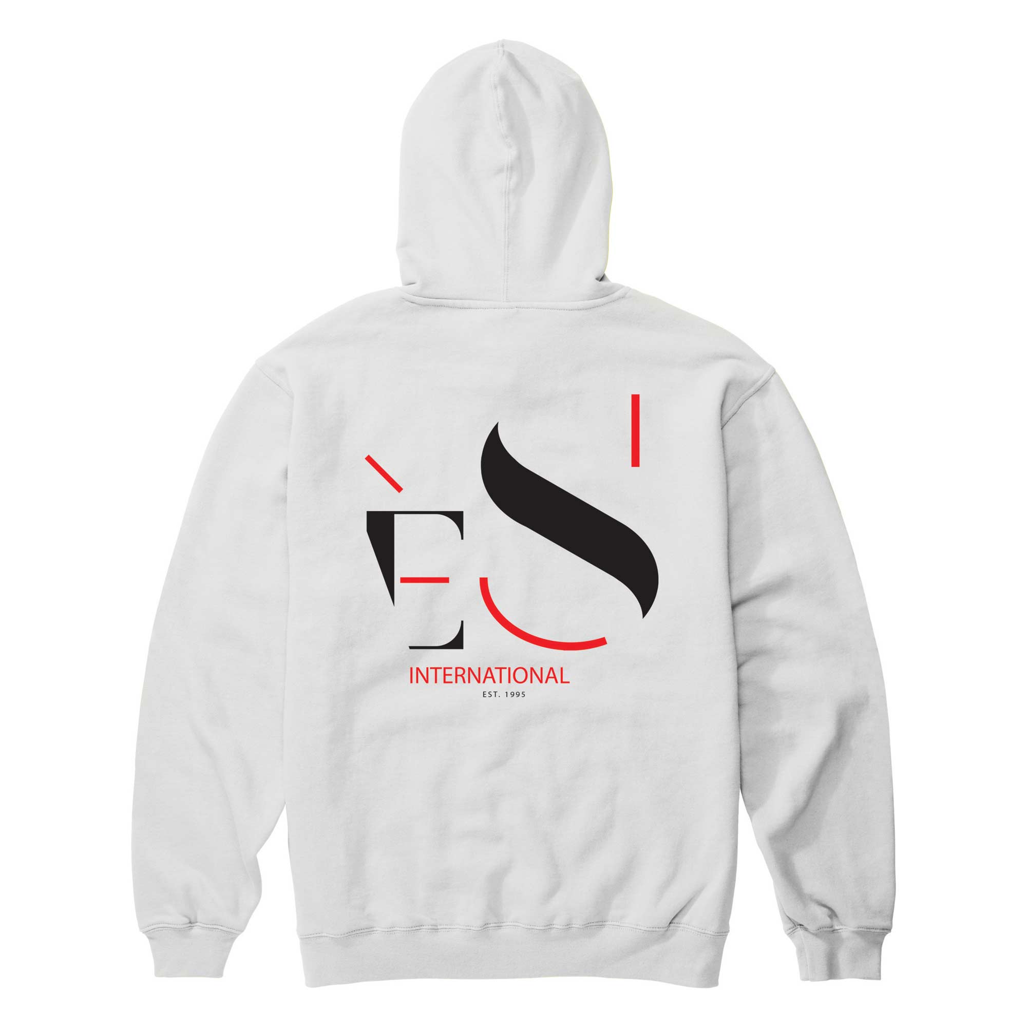 eS SKB Sweat CUTOUT HOOD white