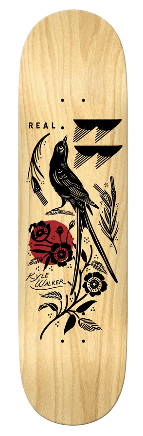 Real Walker Mudgett Skateboard Deck 8.25