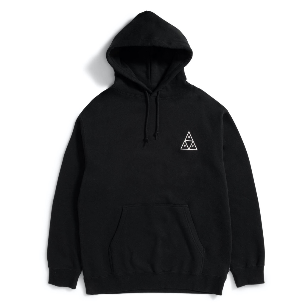 HUF Set Triple Triangle Hoodie - black S