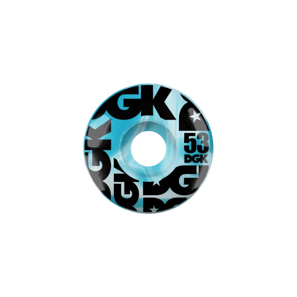 DGK Swirl Formula Wheels - 53mm