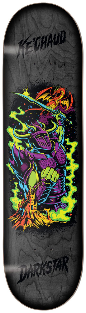 Darkstar Skateboard Deck Kechaud Blacklight R7 SAP 8,125