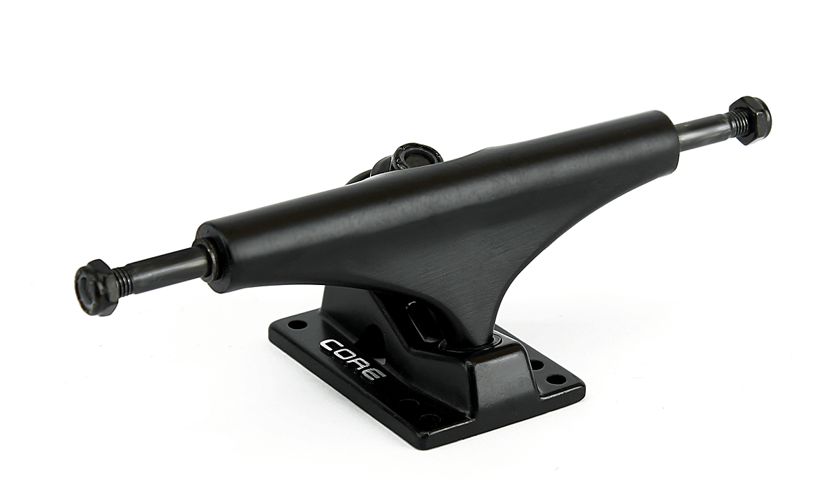 Core Trucks skateboard axle black/black 5.0