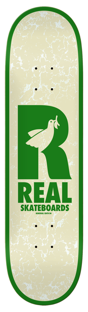 Real Skateboard Deck Team Renewal Doves 8,50