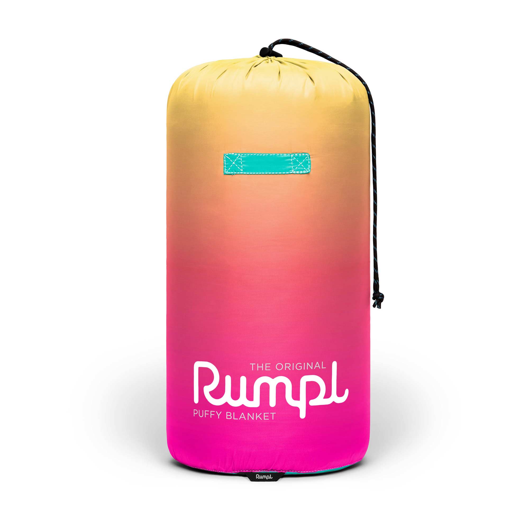 RUMPL Blanket ORIGINAL PUFFY PRINTED / 2 PERS, lemonade fade