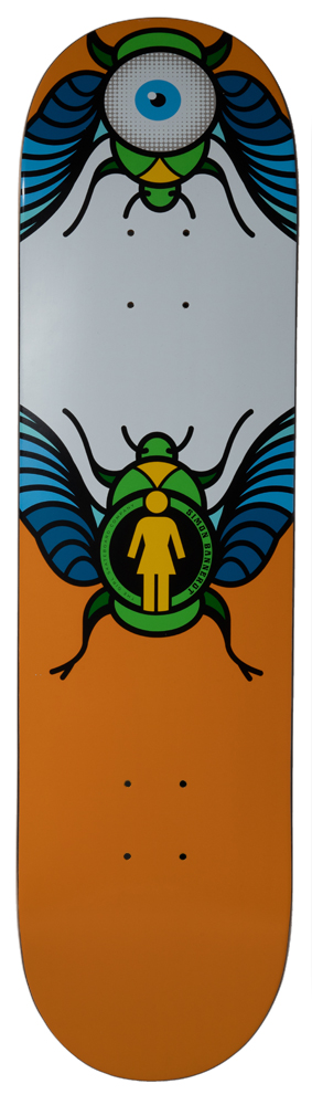 Girl Skateboard Deck Bannerot Beetle Bum 8,25