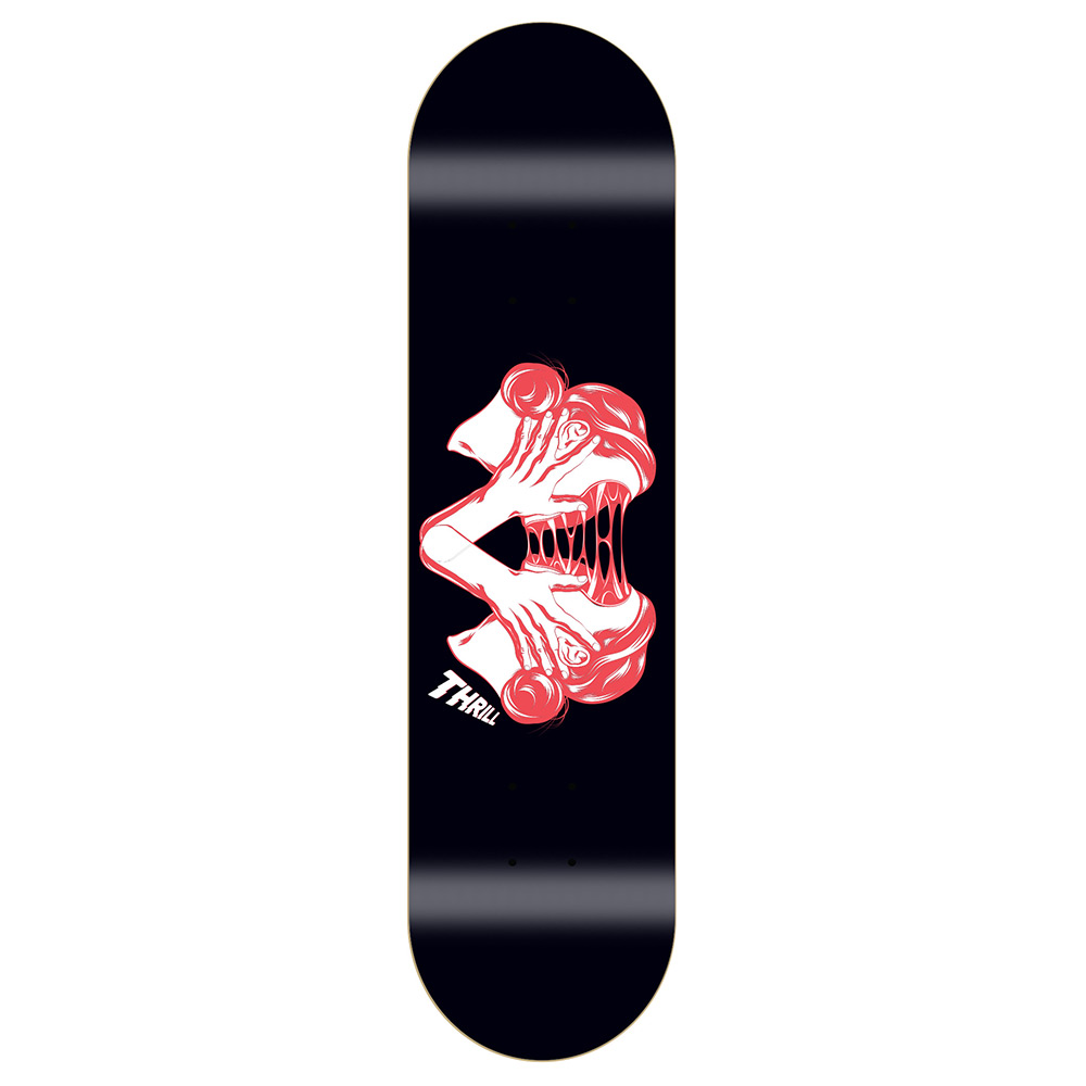 Thrill Skateboard Deck Heads 7.50