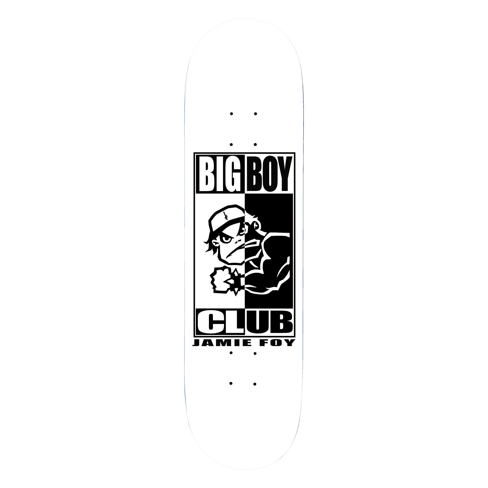 DEATHWISH Deck BIG BOY CLUB JF 8.0, white 8.0