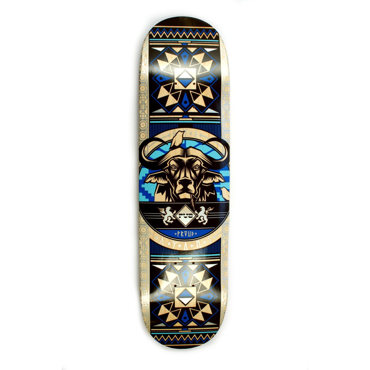 FUA Buffalo bleu Skateboard Deck