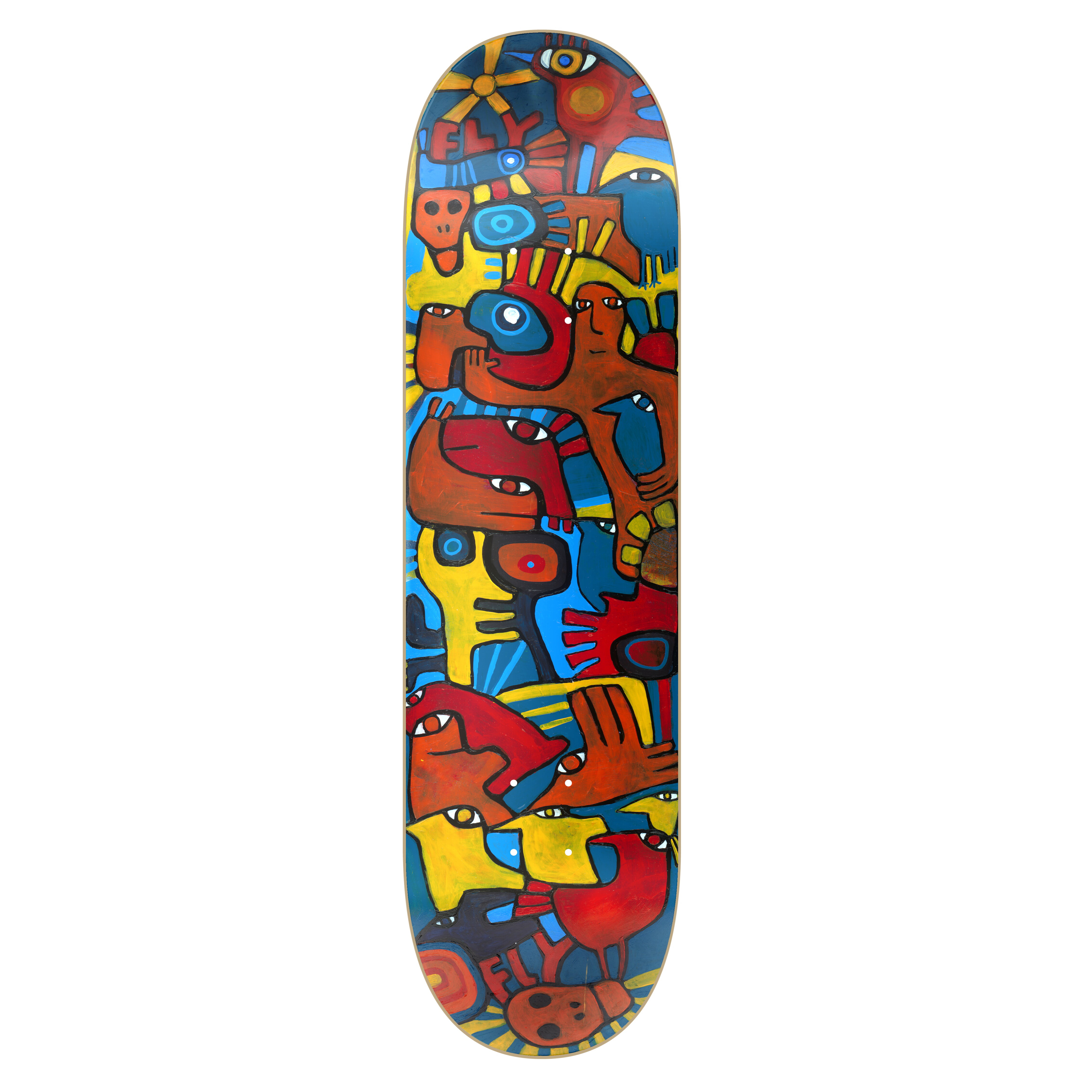 Curare Gabriele Bruns Art Print #1 LTD Skateboard Deck