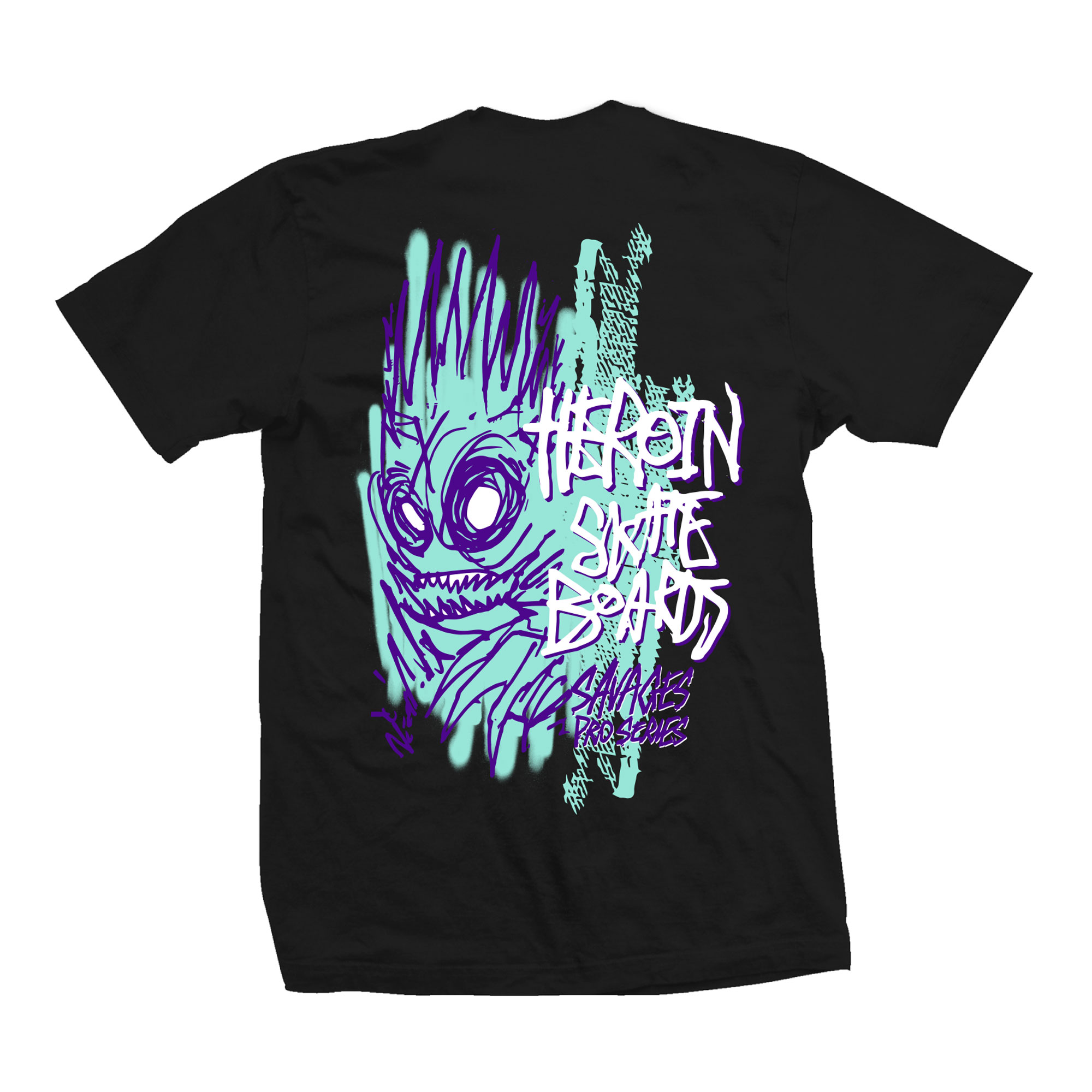 HEROIN T-Shirt SAVAGES, black XXL