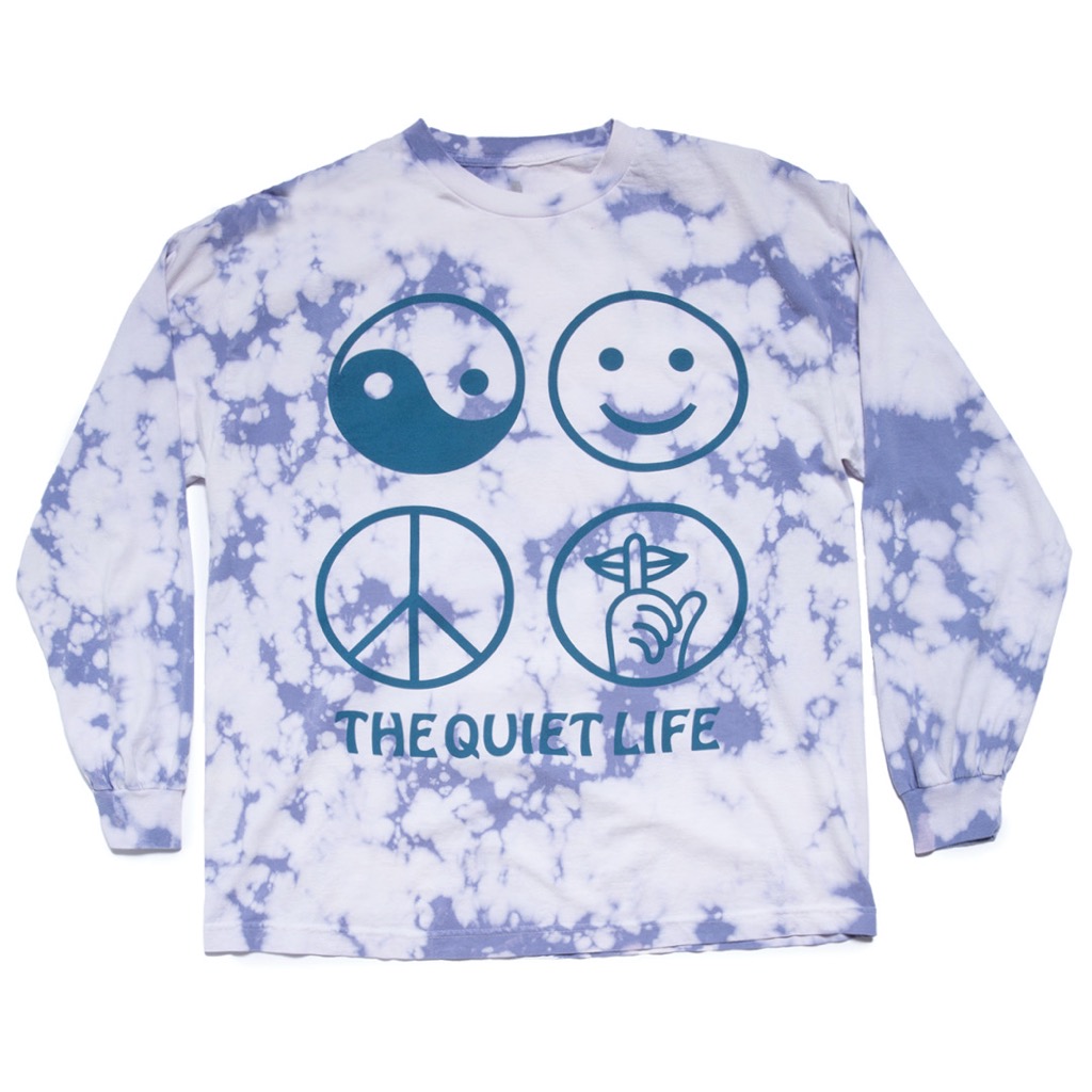 The Quiet Life - Symbols Longsleeve - tie dye XXL