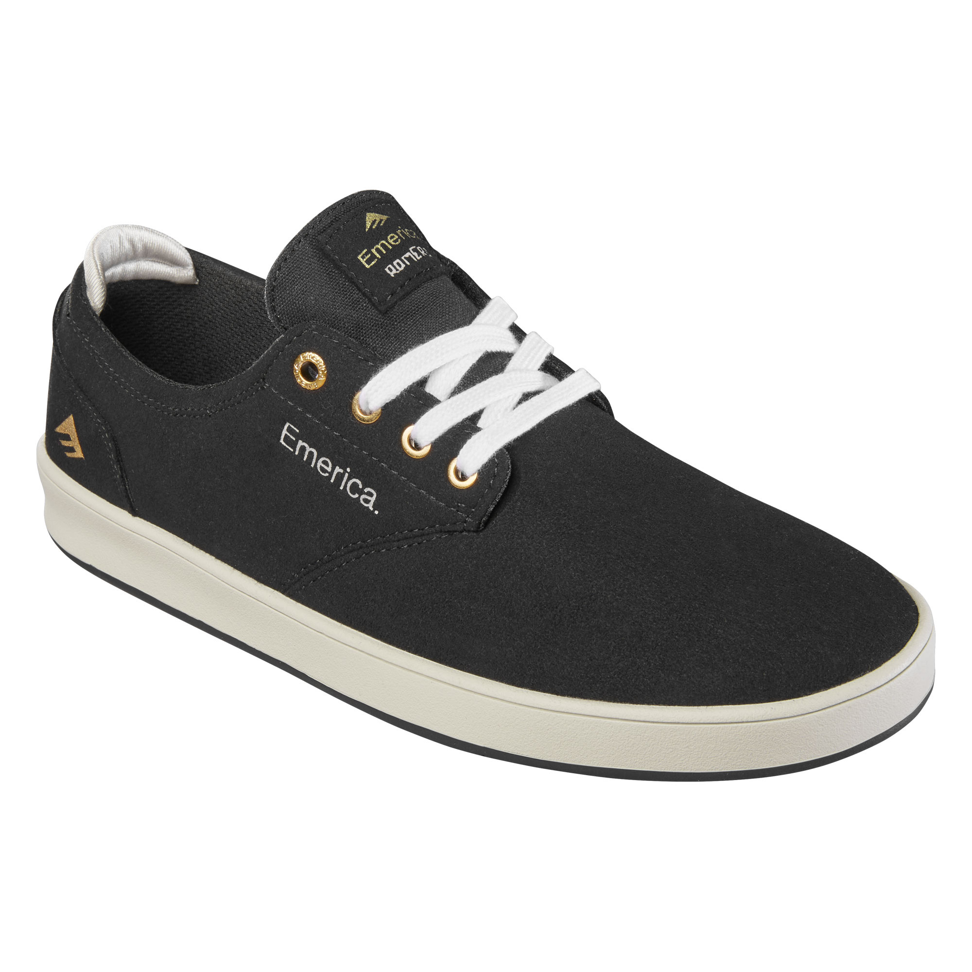 EMERICA Shoe THE ROMERO LACED bla/whi, black/white 10½