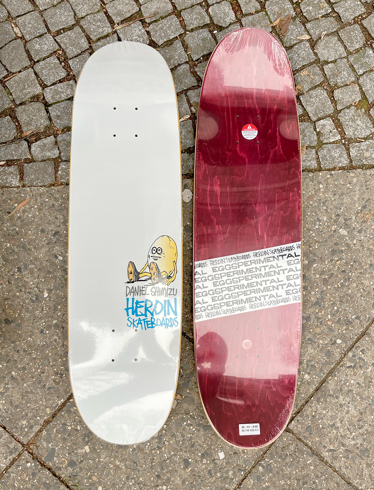 Heroin Skateboards Daniel Shimizu Egg