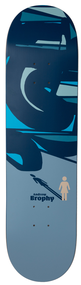 Girl Skateboard Deck Brophy Dialogue Series 8,25