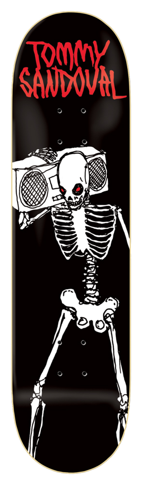 Zero Skateboard Deck Sandoval Living Dead 8