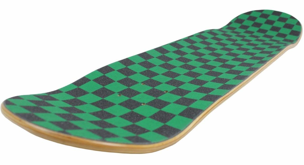 Black Diamond Checkered Green Griptape